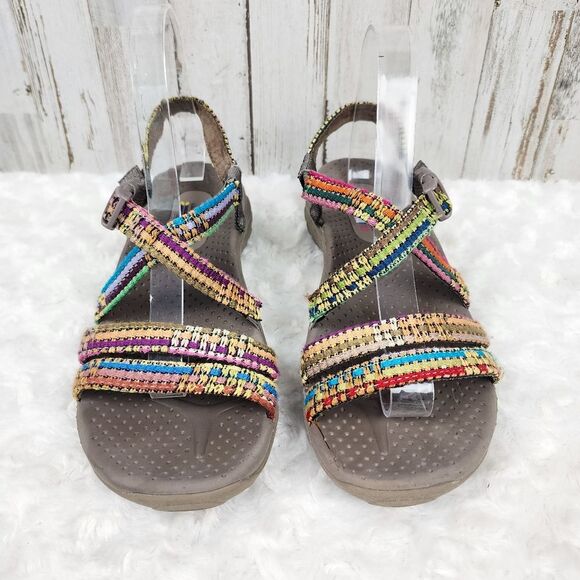 Skechers Raggae Sew Me Sandals Multicolored Size 7 - Picture 4 of 9